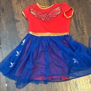 Superhero Kids Costume in Red and Blue